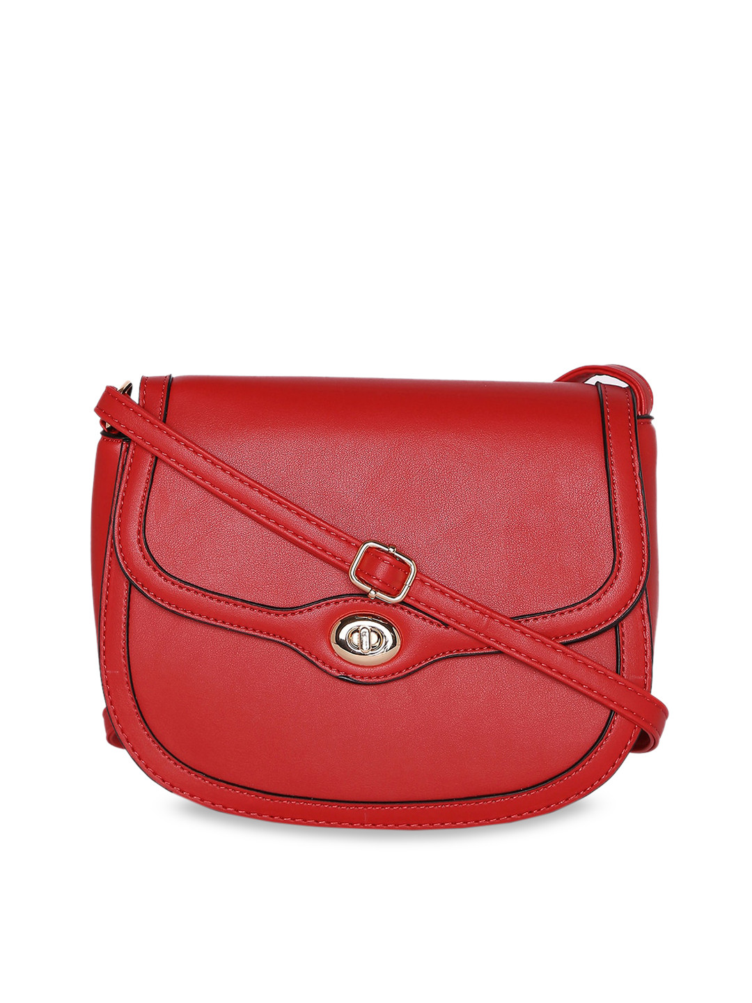 

Forever Glam by Pantaloons Red Solid Sling Bag