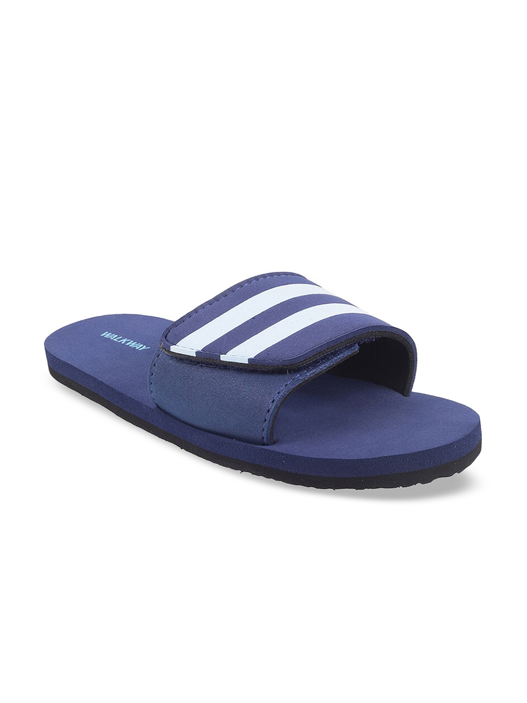 

WALKWAY by Metro Women Blue & Beige Striped Sliders