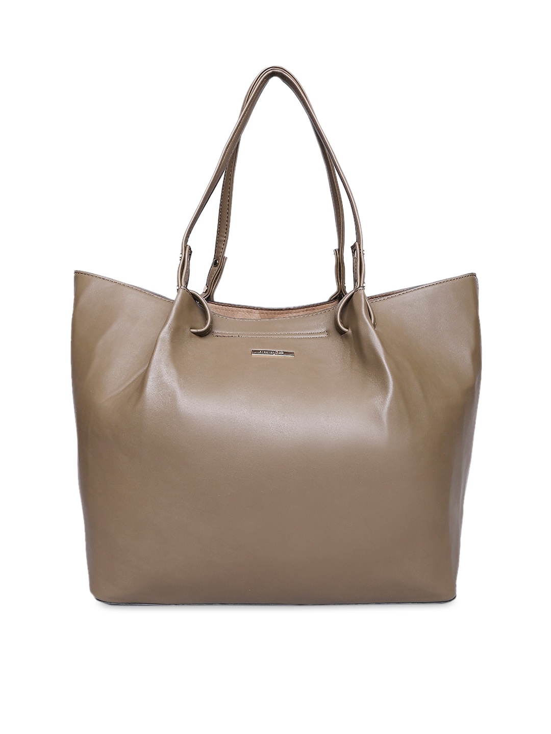 

Forever Glam by Pantaloons Solid Tote Bag, Olive