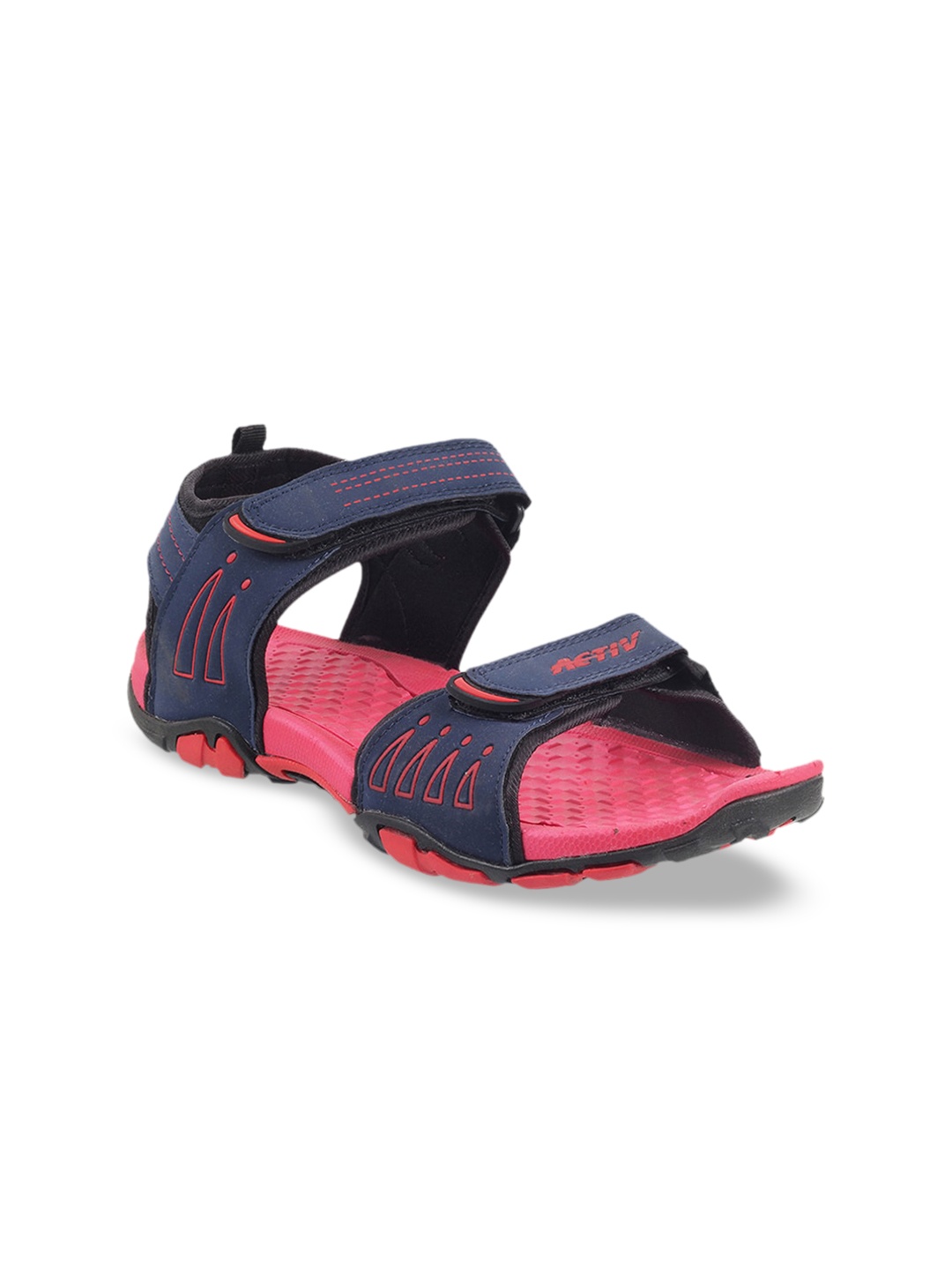 

WALKWAY by Metro Men Blue & Pink Shoe-Style Sandals