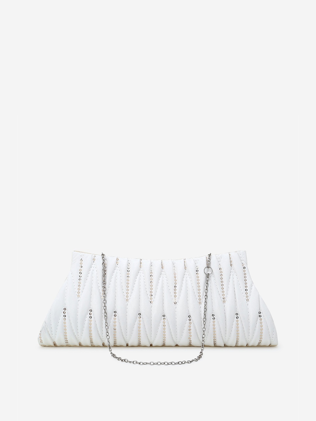 

Element Cart White Embellished Clutches