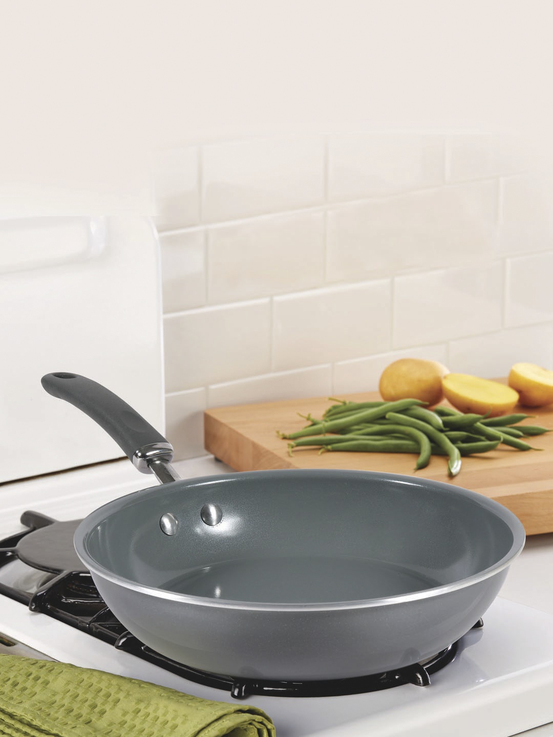 

MEYER Grey Anzen Ceramic Coated Cookware Frypan