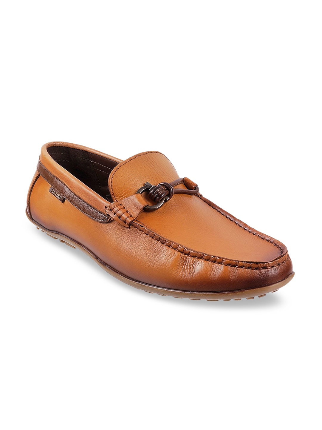 

Metro Men Tan Brown Loafers