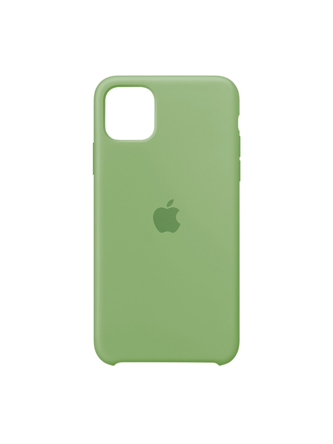 

TREEMODA Lime Green Solid Silicone iPhone 11 Case