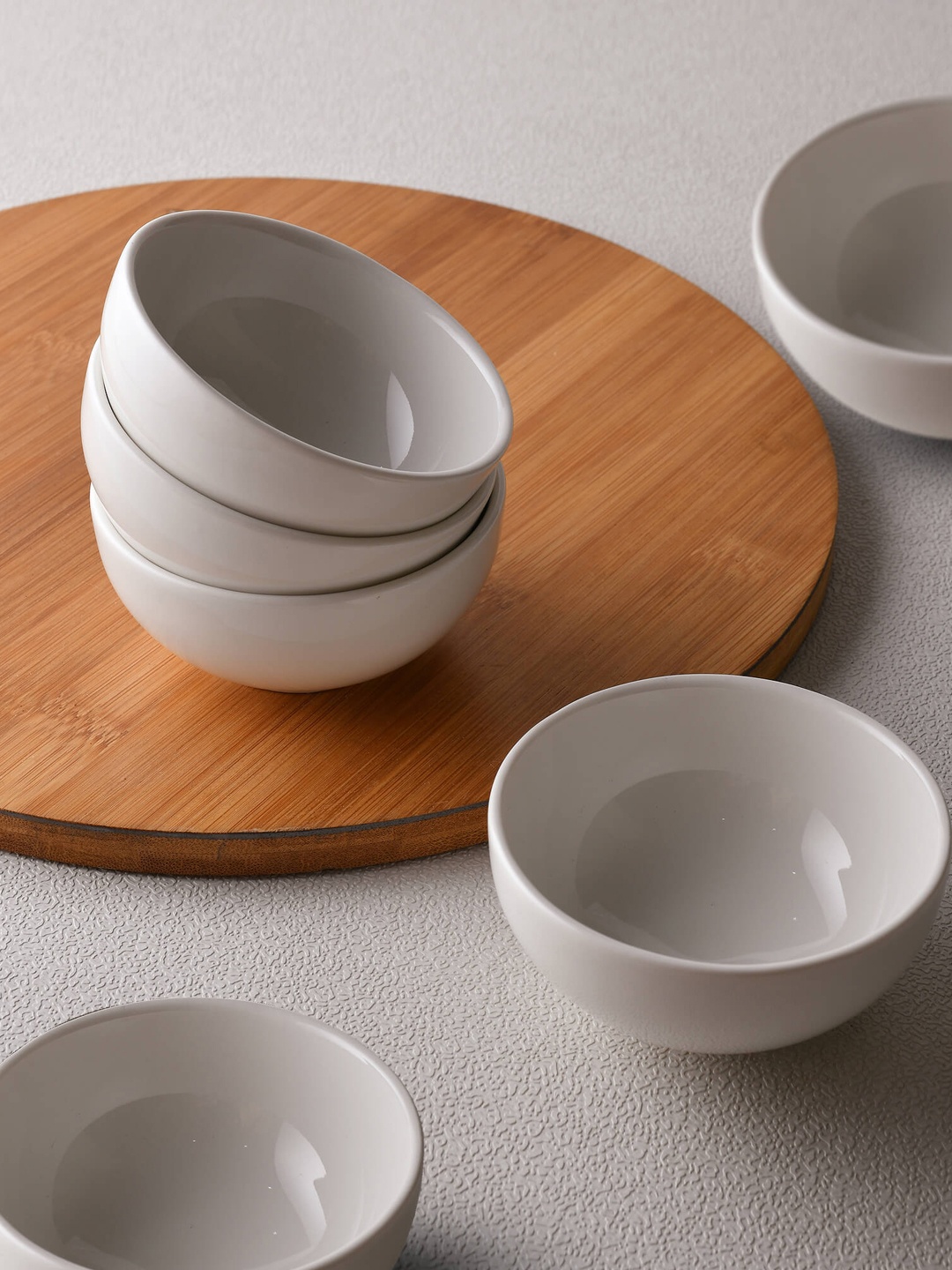 

Ariane Unisex Set of 6 White Fine Porcelain Bowls 60ml