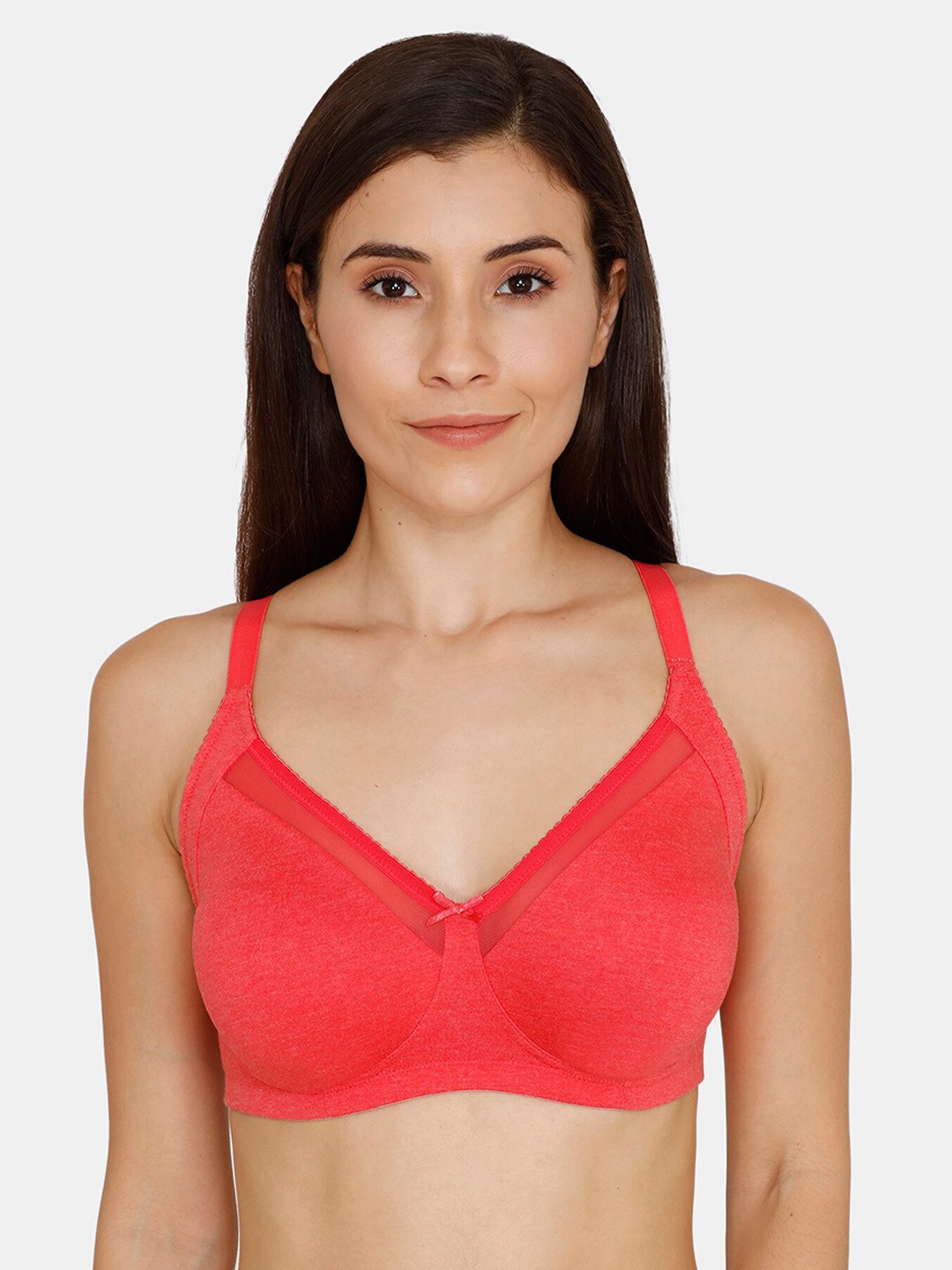 

Zivame Pink Solid Non-Wired Non Padded Everyday Bra ZI10ITCOREAPINK