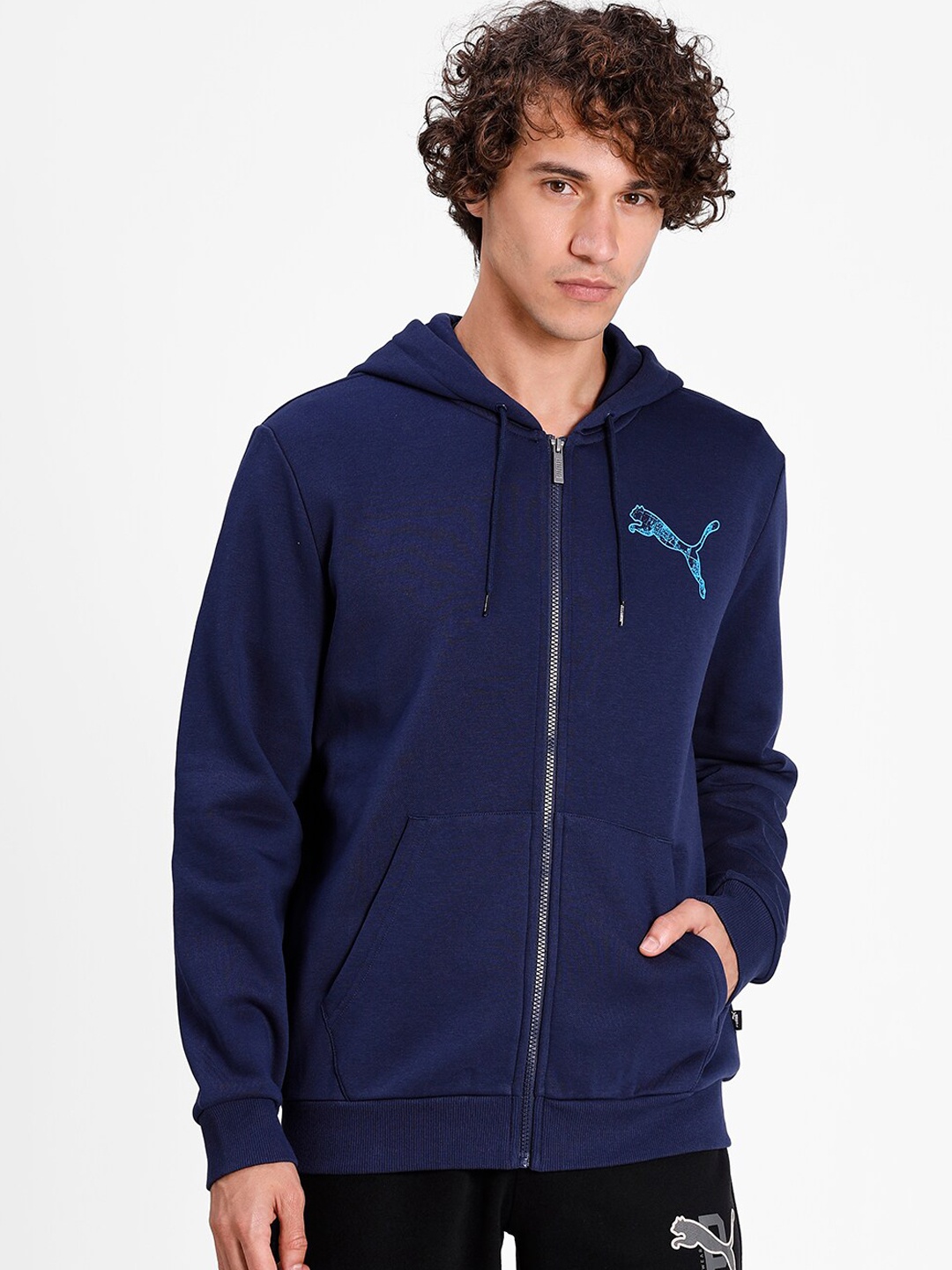 

Puma Men Blue KA Full Zip Track Hoodie
