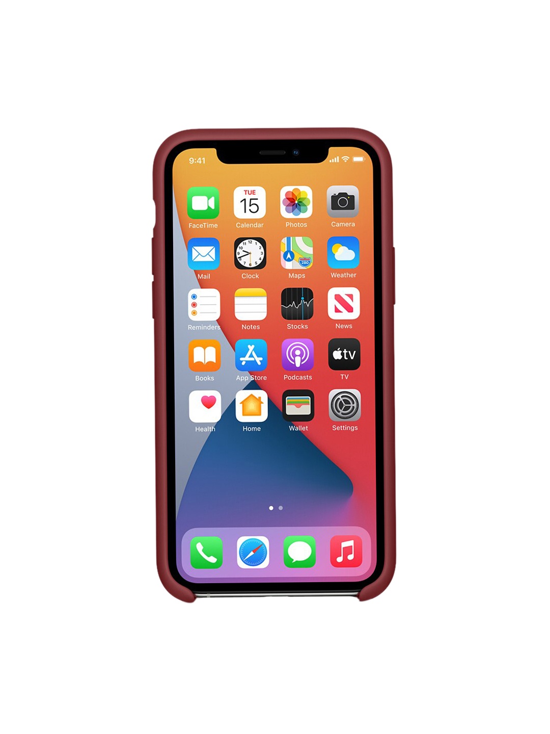 

TREEMODA Mauve Solid Silicone iPhone 11 Pro Max Case