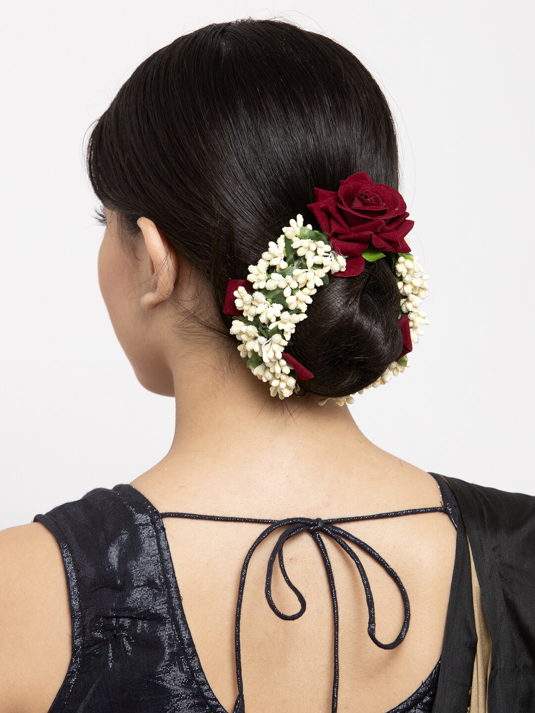 

Moedbuille Red Lace Hair Accessory Set