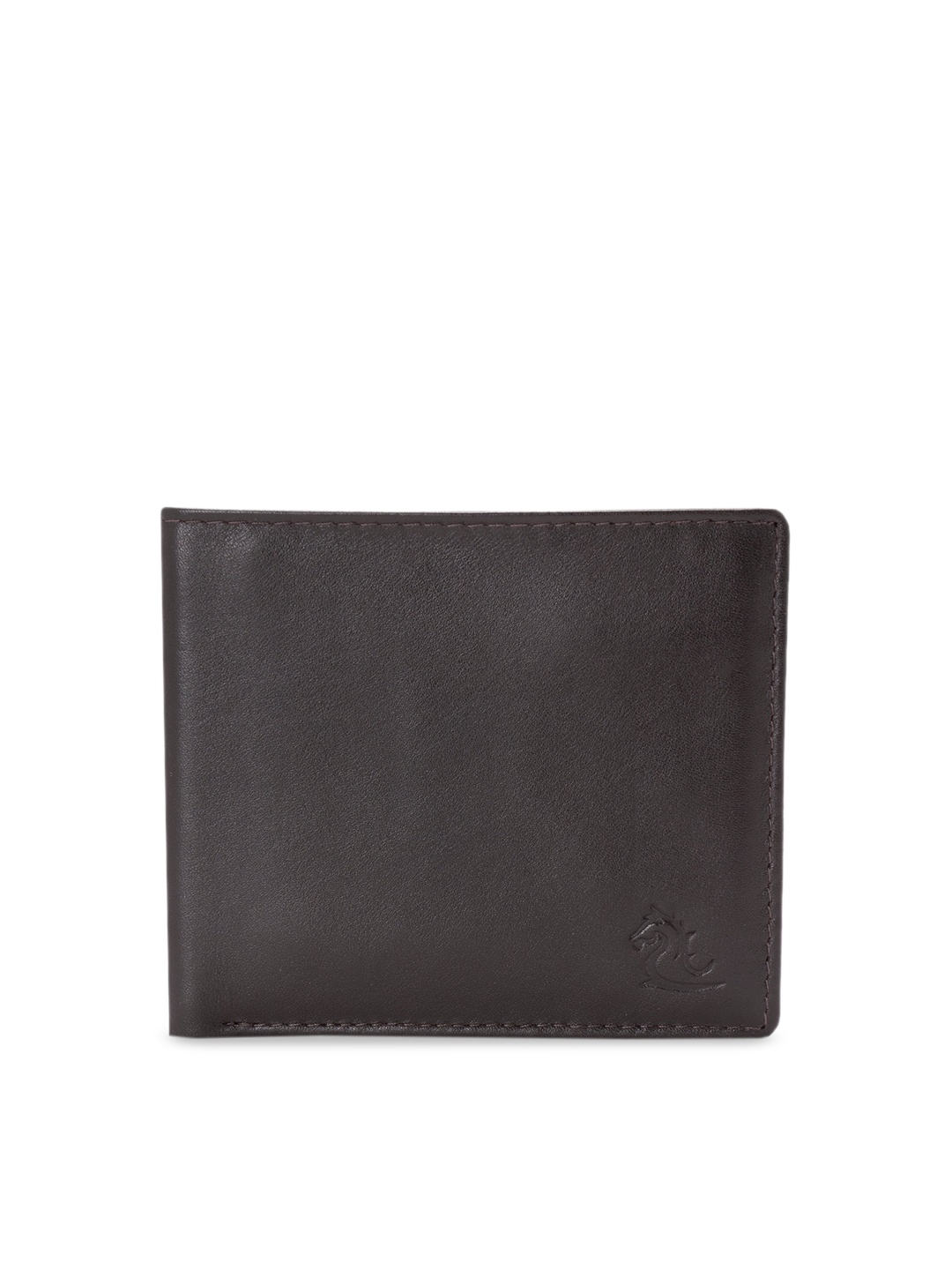 

Kara Men Brown Solid Leather Two Fold Wallet