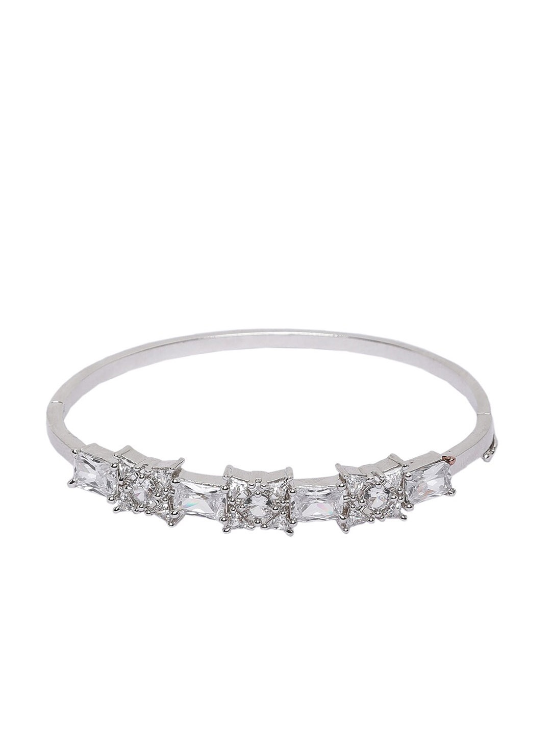 

INDYA Silver-Plated Cuff Bracelet
