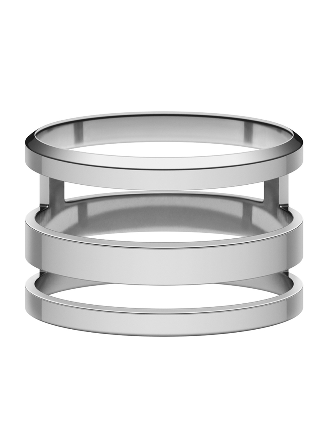

Daniel Wellington Silver-Plated Elan Triad Engraved Ring