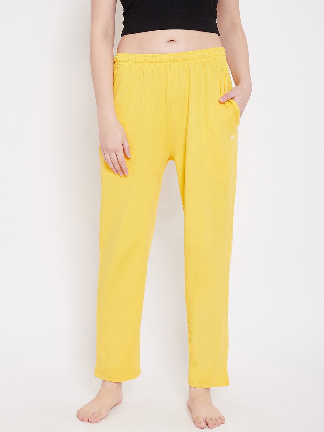 

Okane Women Yellow Solid Lounge Pants