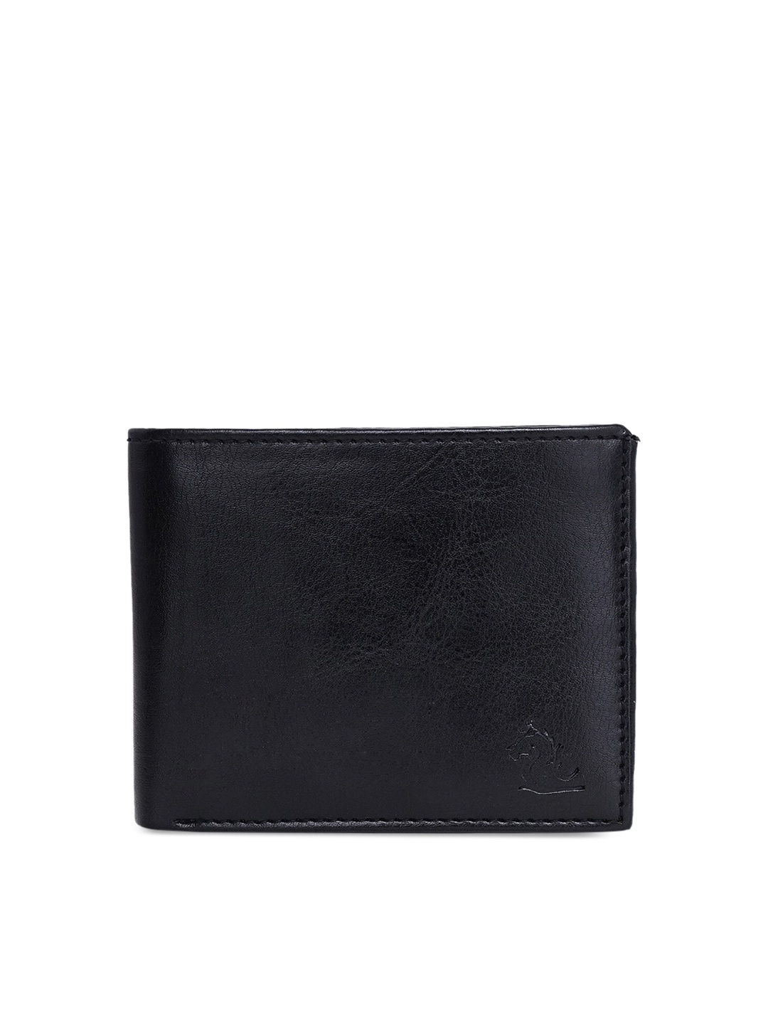 

Kara Men Black Solid Two Fold Wallet