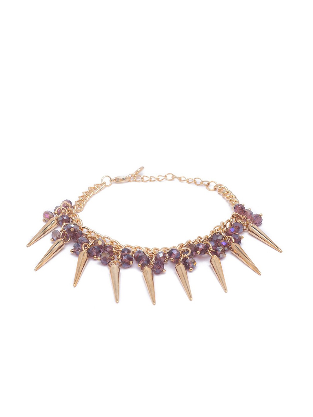 

Globus Purple Gold-Plated Link Bracelet