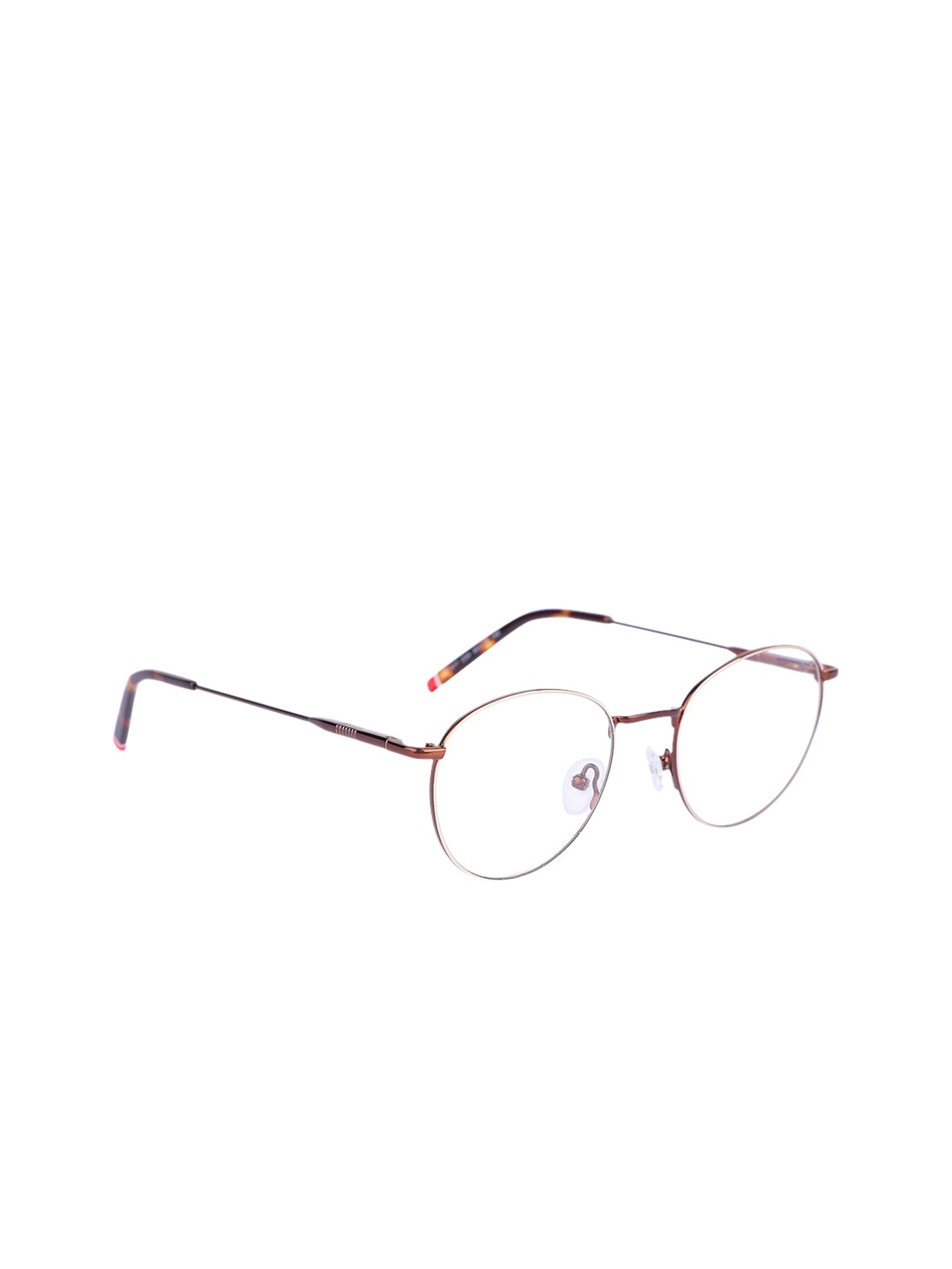 

MARC LOUIS Women Gold-Toned Abstract Full Rim Round Frames LB1077 C04 49 FR