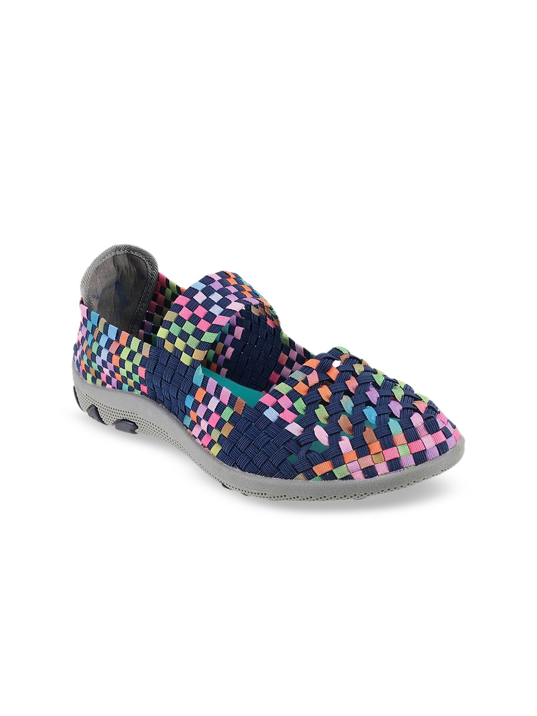 

Metro Women Blue Slip-On Sneakers
