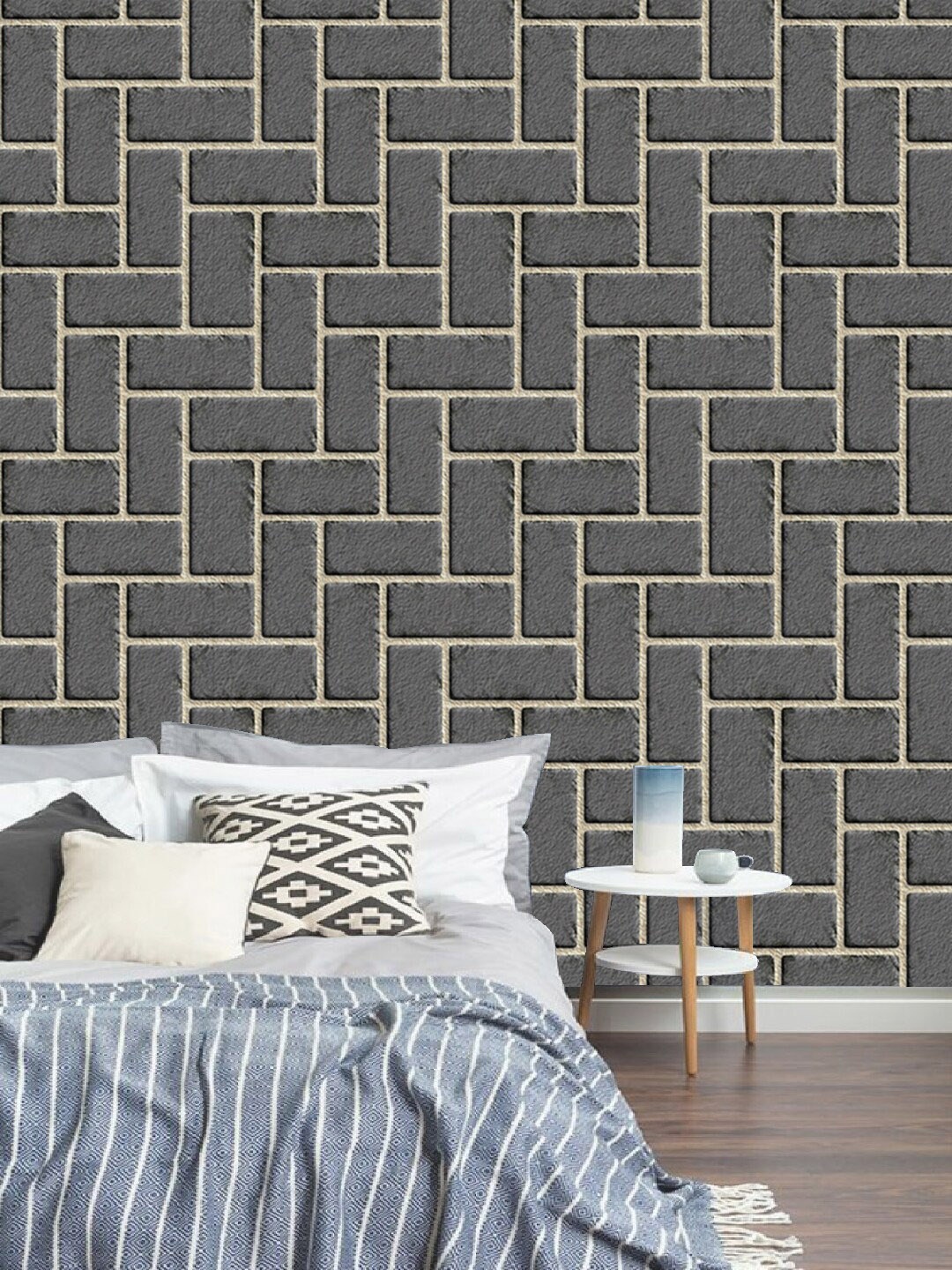 

Jaamso Royals Grey Printed Wall Decor