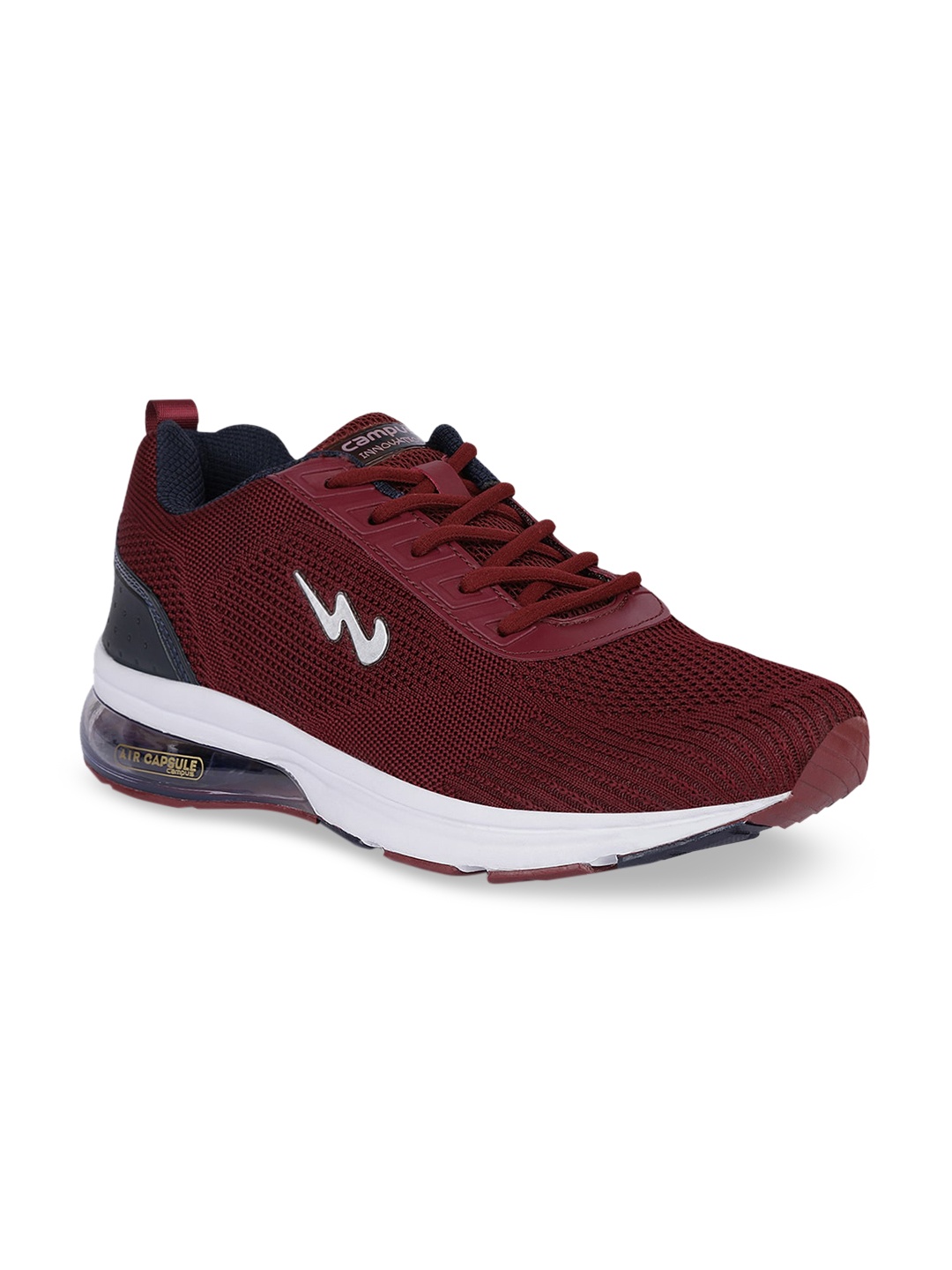 

Campus Men Red Mesh Running Shoes