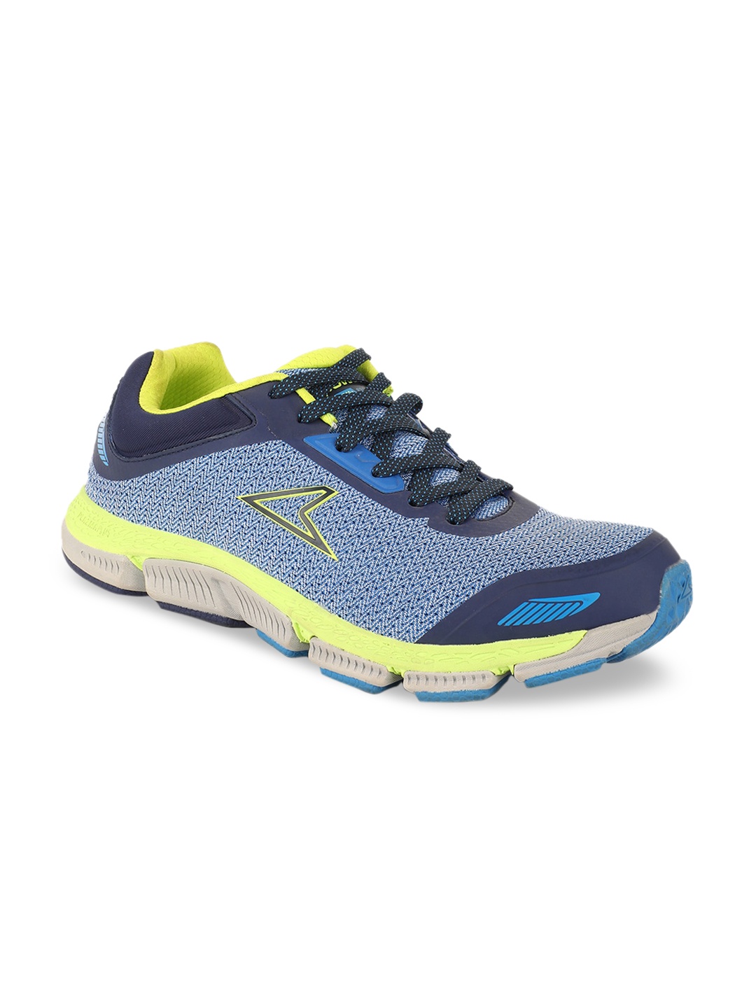 

Power Men Blue Mesh Running Shoes