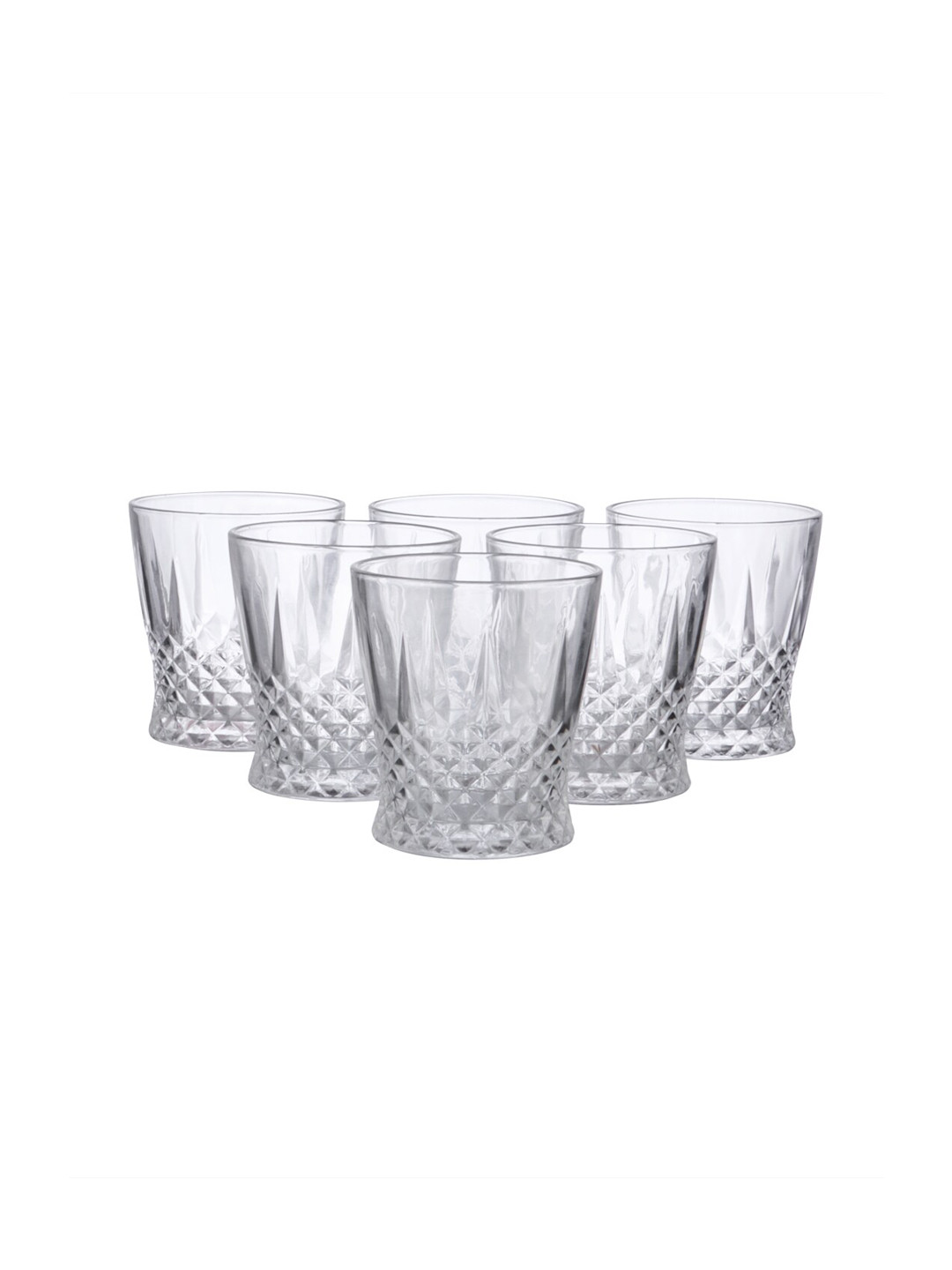 

ceradeco 6 Pieces Transparent Juice Glass
