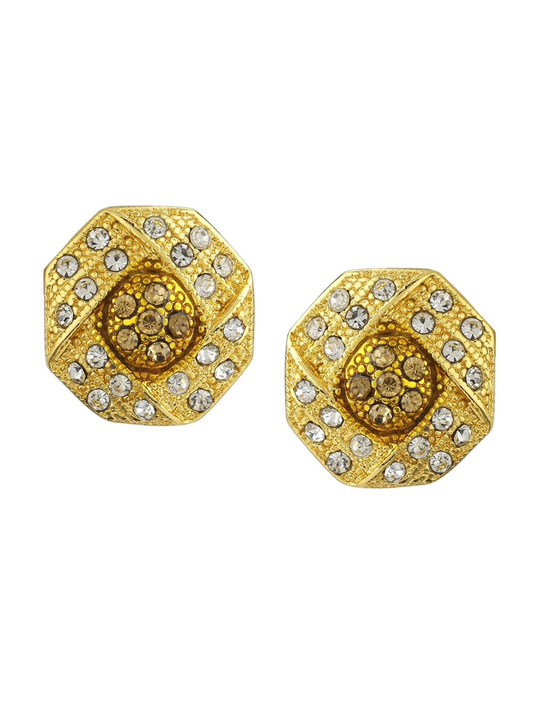 

Estele Gold-Toned Geometric Studs