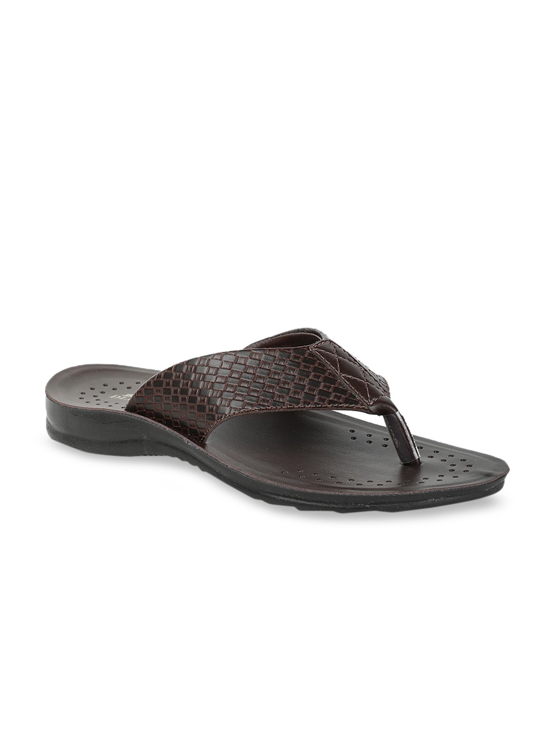 

Bata Men Brown Comfort Sandals