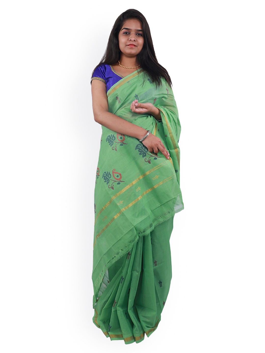 

APCO Green Pure Cotton Printed Uppada Sustainable Saree
