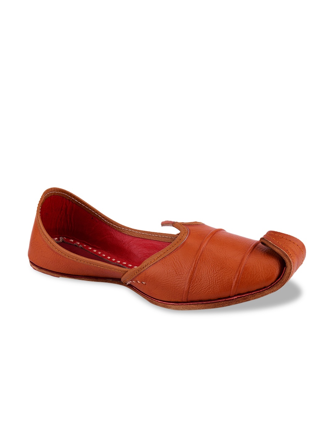 

DESI COLOUR Men Brown Mojaris