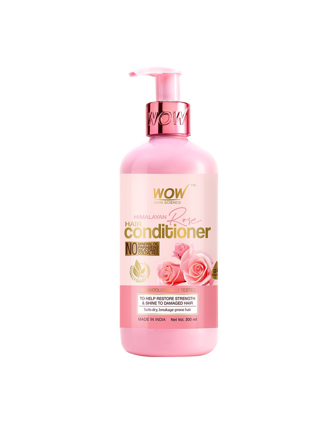 WOW SKIN SCIENCE Himalayan Rose Conditioner 300 ml, Pink