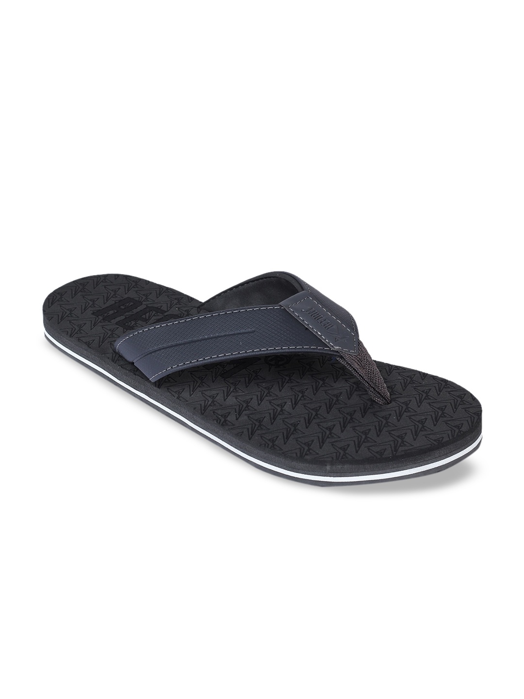 

REFOAM Men Black Solid Slip-On