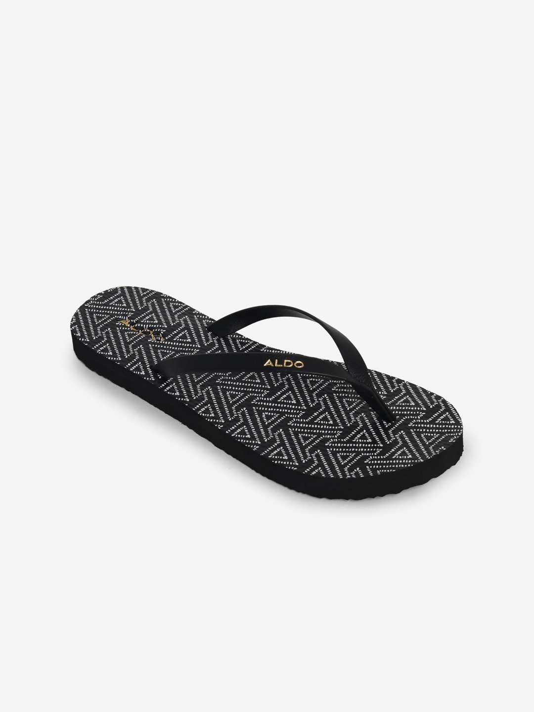 

ALDO Women Black Thong Flip Flops