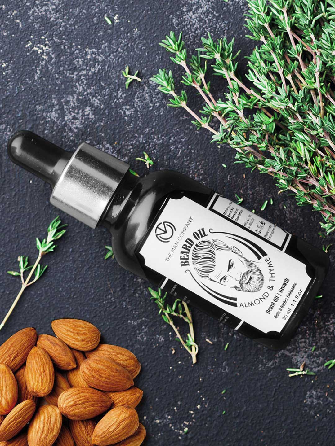 

THE MAN COMPANY Diwali Beard & Mooch Care 138 ml, Black