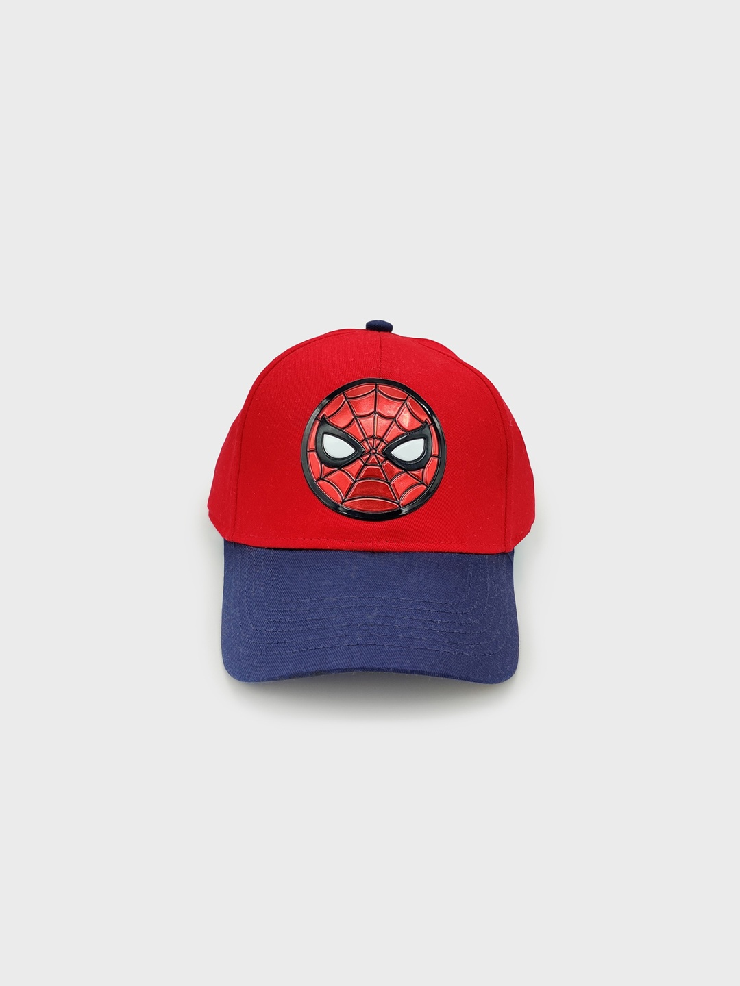 

Kids Ville Boys Red & Blue Spiderman Printed Snapback Cap