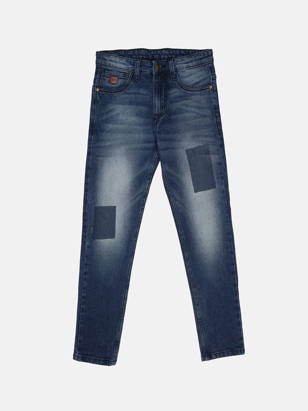 

Instafab Boys Blue Regular Fit Mid-Rise Clean Look Stretchable Jeans