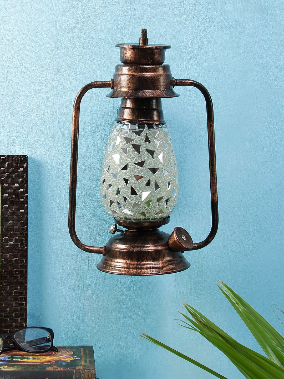 

Devansh White Solid Traditional Wall Lantern