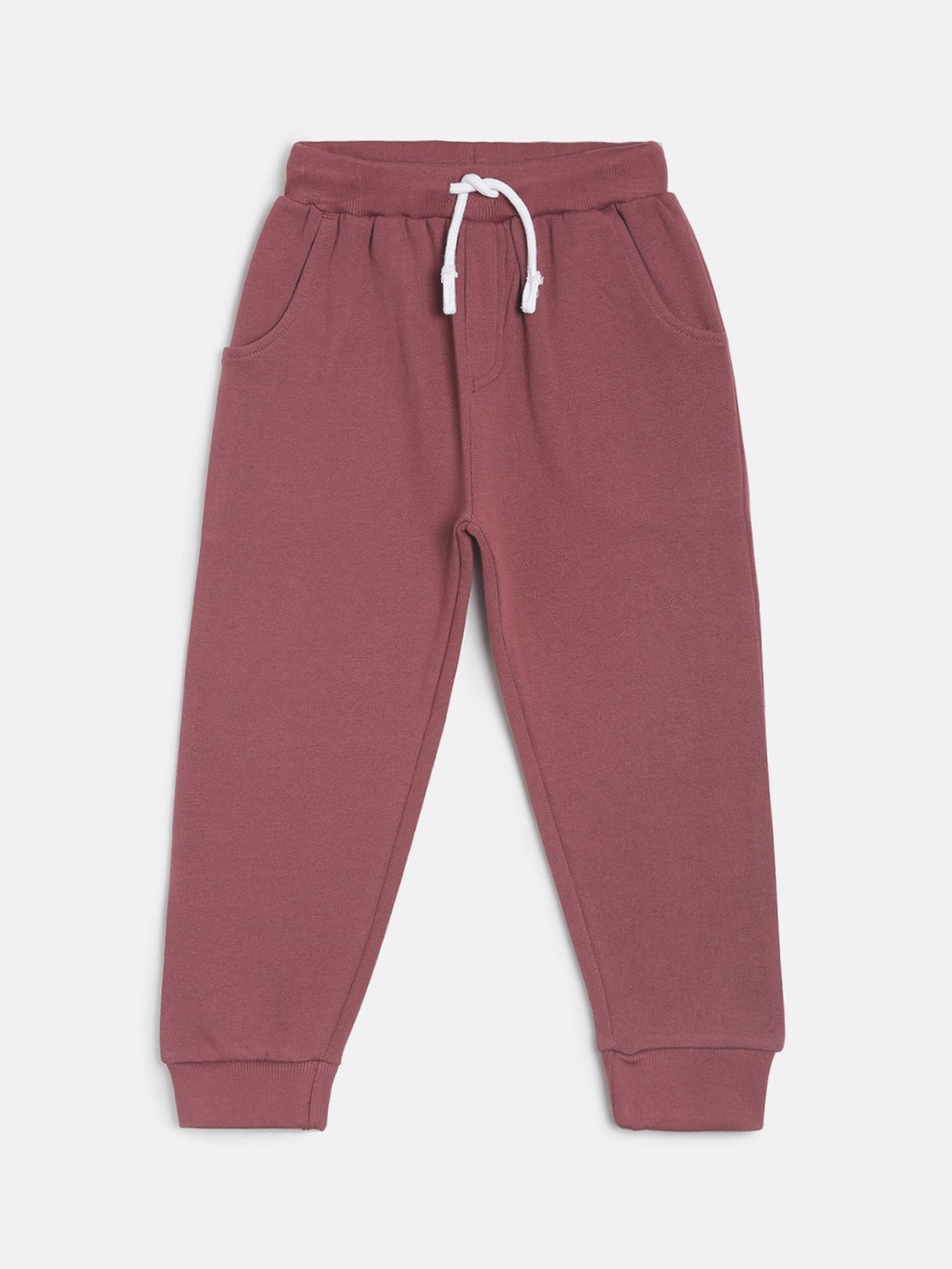 

MINI KLUB Boys Brown Solid Joggers