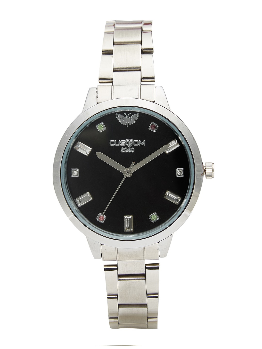 

CUSTOM Women Black Analogue Watch 8907829043428