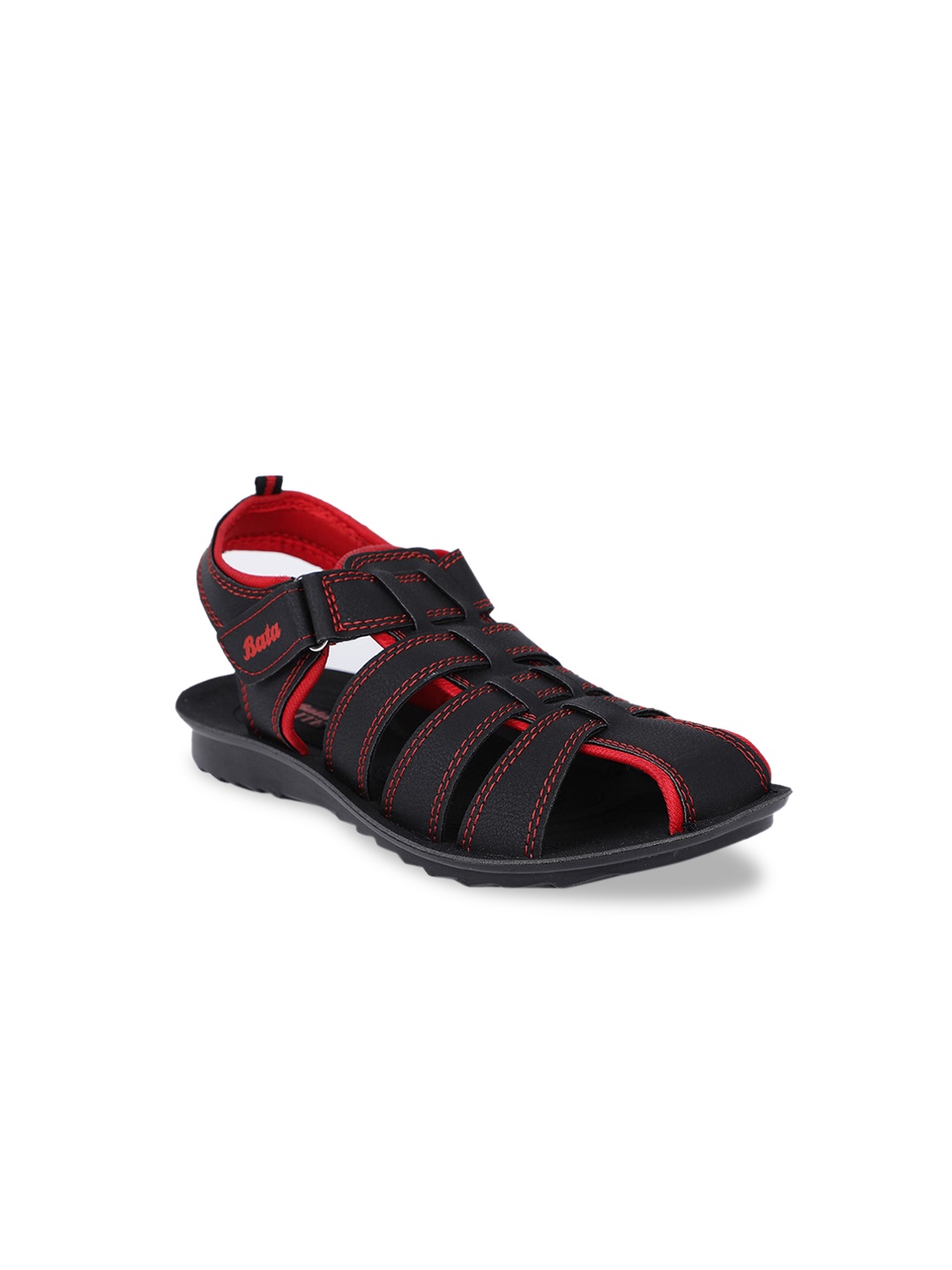 

Bata Boys Black Sandals