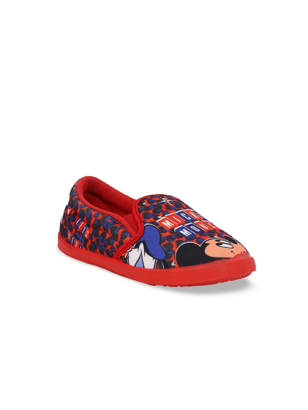 

Disney Girls Red Slip-On Sneakers