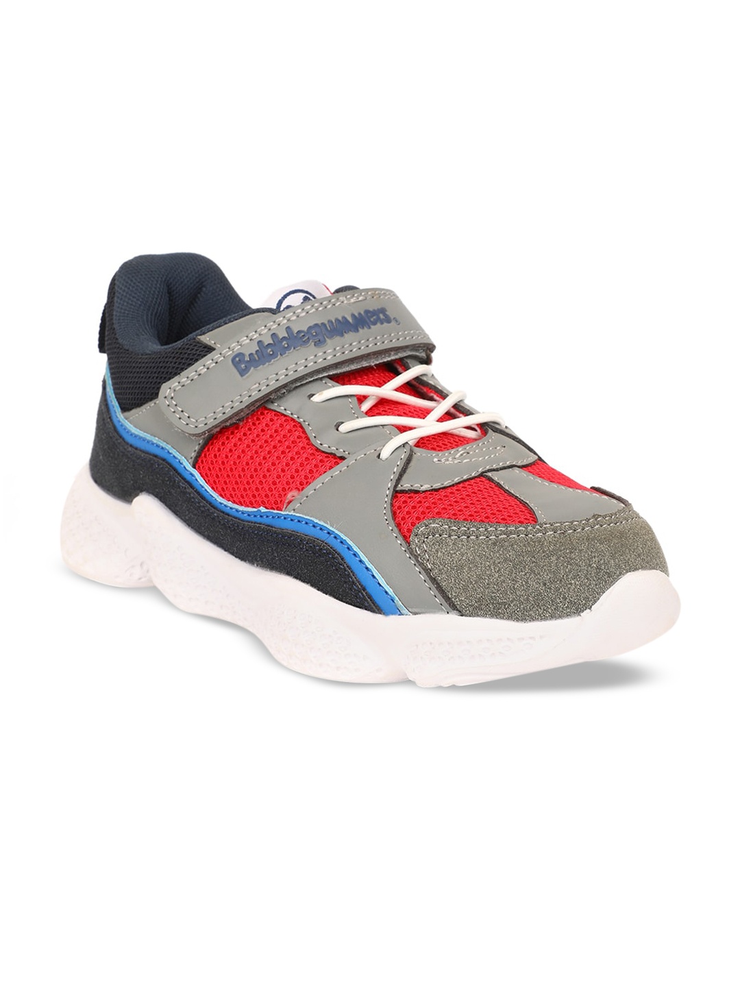 

Bubblegummers Boys Grey Sneakers
