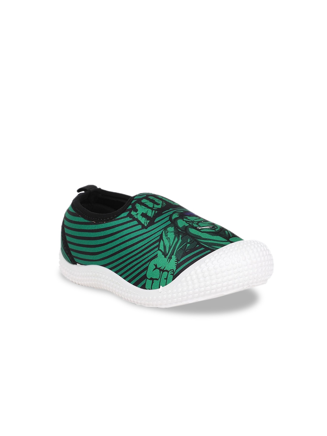 

Disney Boys Green Slip-On Sneakers