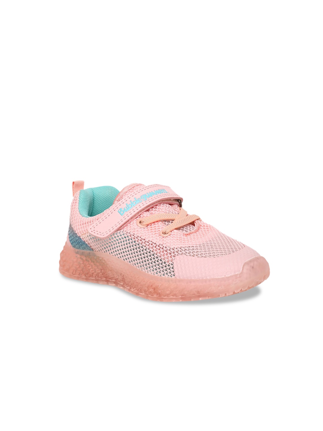 

Bubblegummers Girls Pink Sneakers