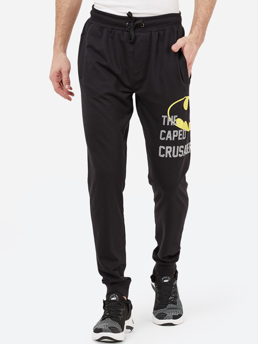 

Batman printed Black Regular fit Jogger For Men