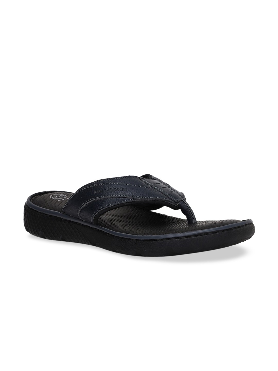 

Hush Puppies Men Navy Blue Solid Thong Flip-Flops
