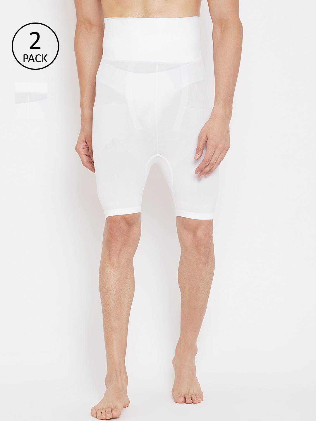 

C9 AIRWEAR Men White Solid Shaper Brief P18051