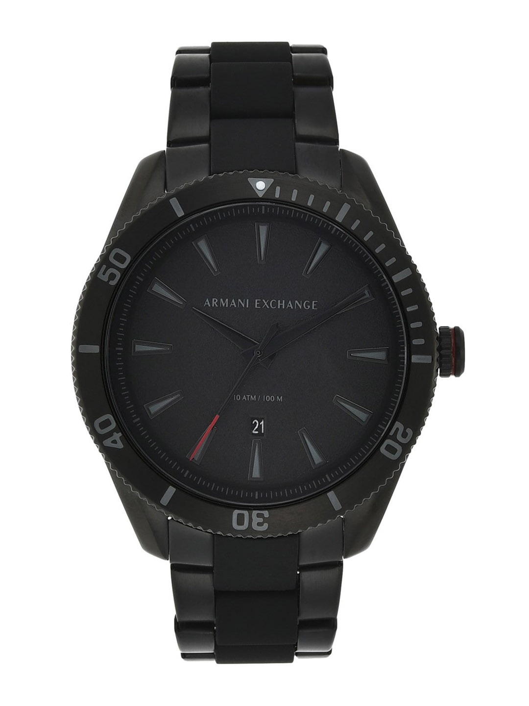

Armani Exchange Men Black Analogue Watch