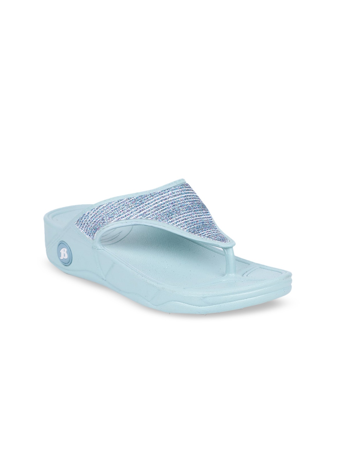 

Sandak by Bata Women Blue Embellished Wedges