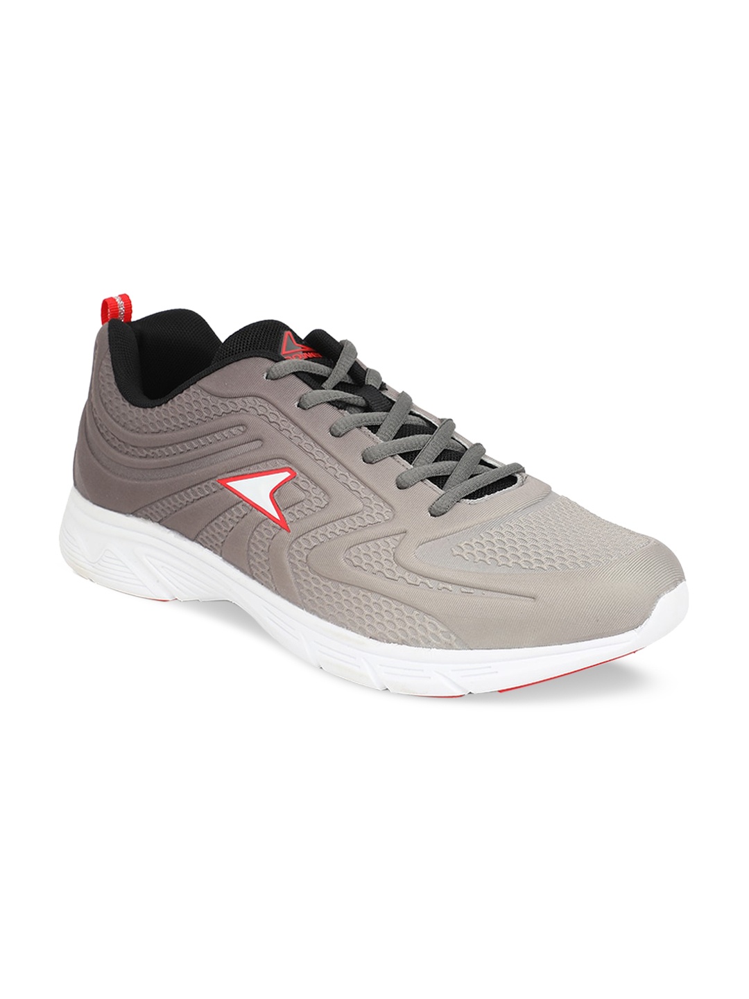 

Power Men Grey Mesh Running Shoes