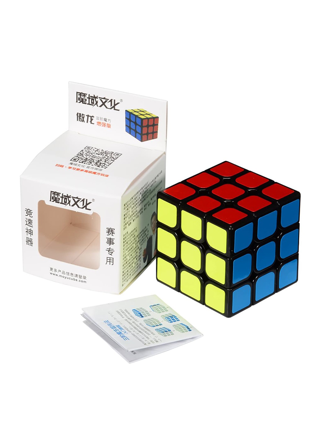 

Webby Kids Multicolour MoYu AoLong V2 3x3x3 Speed Cube Enhanced Edition, Multi